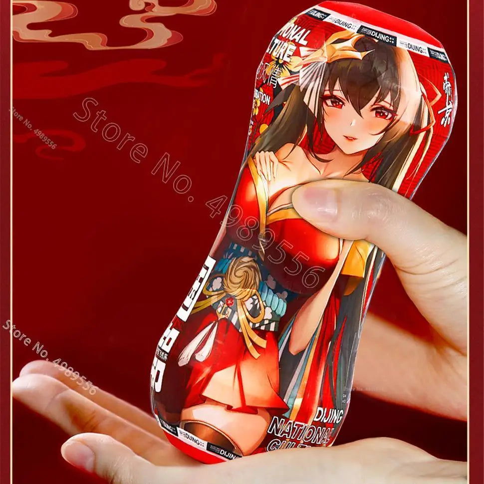 Japanese-Style Silicone One-Hole Anime Girl Toy