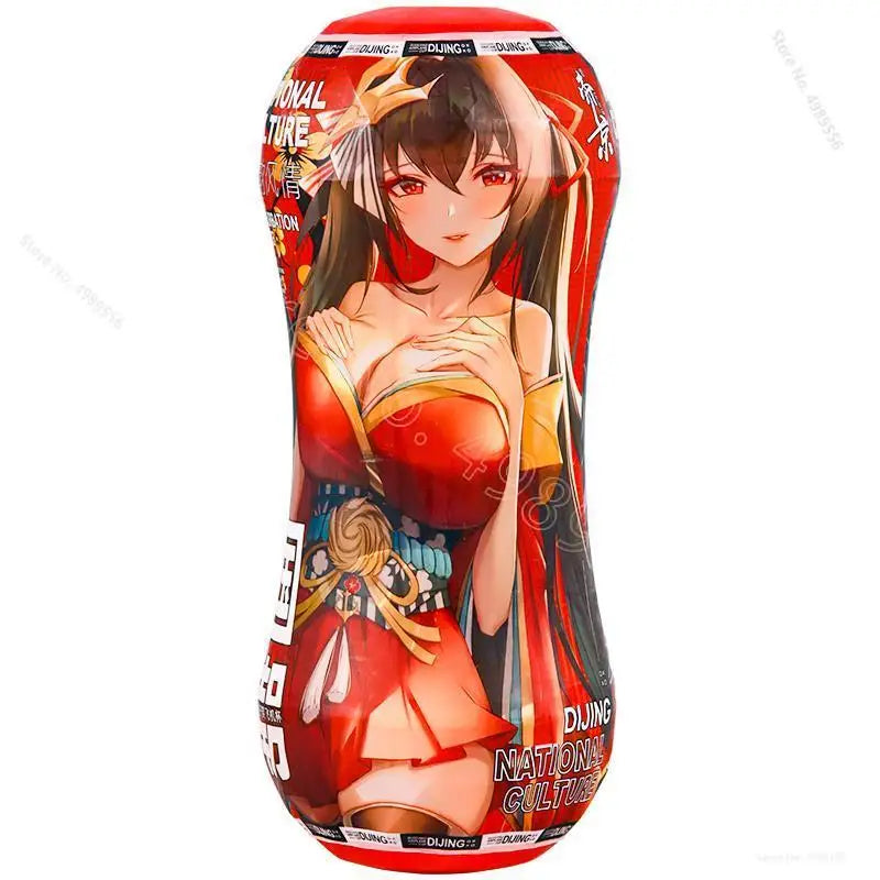 Japanese-Style Silicone One-Hole Anime Girl Toy